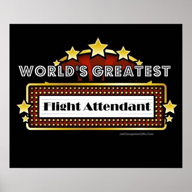Poster Le plus grand agent de bord du monde (Devant)