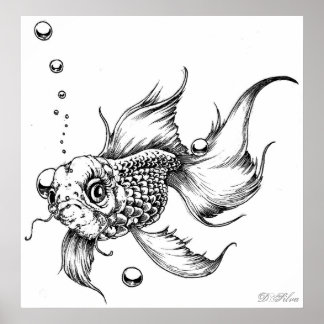 Poster Le poisson combattant