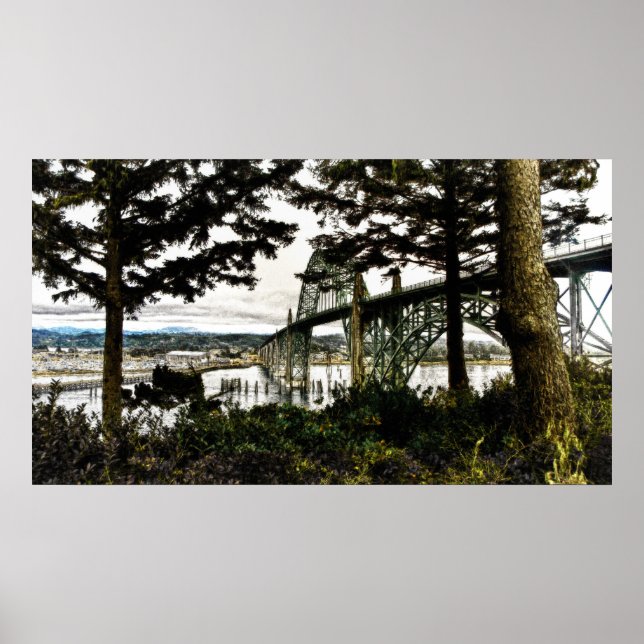 Poster Le pont (Devant)