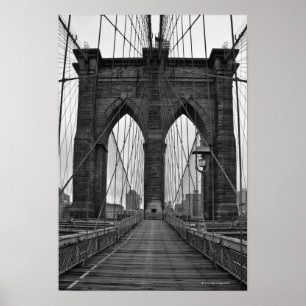 Poster Le pont Brooklyn à New York