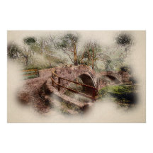 Le pont de Beggar's Bridge Glaisdale - Atmosphère 