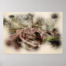 Le pont de Beggar's Bridge Glaisdale - Atmosphère 