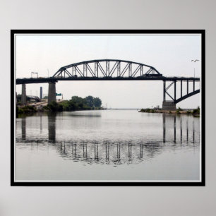 Poster Le pont international de la paix