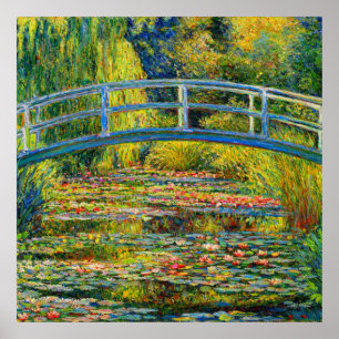 Poster Le Pont Japonais (Le Bassin aux Nymphéas) de Monet