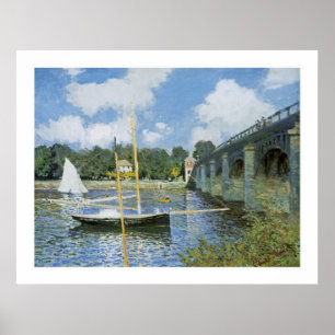 Poster Le pont routier d'Argenteuil