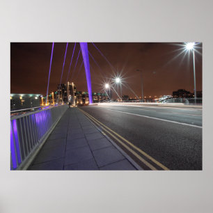 Poster Le pont Squinty, Glasgow