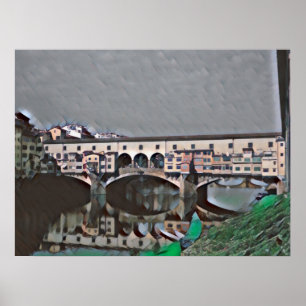 Poster Le Ponte Vecchio