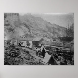 Poster Le port chez Balaklava