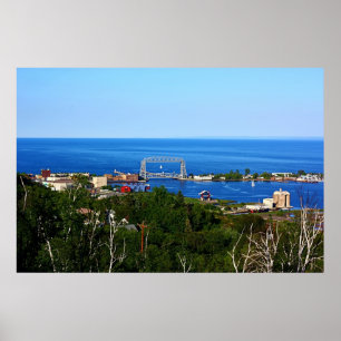 Poster Le port de l'horizon