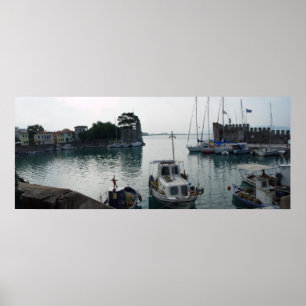 Poster Le port de Nafpaktos