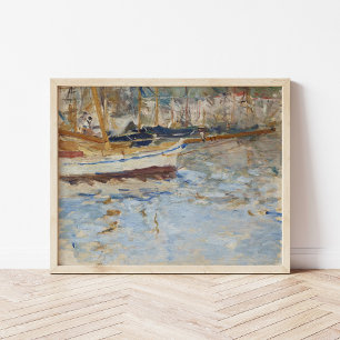 Poster Le Port de Nice Berthe Morisot