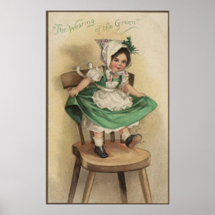 Poster Le port du vert