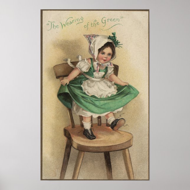 Poster Le port du vert (Devant)