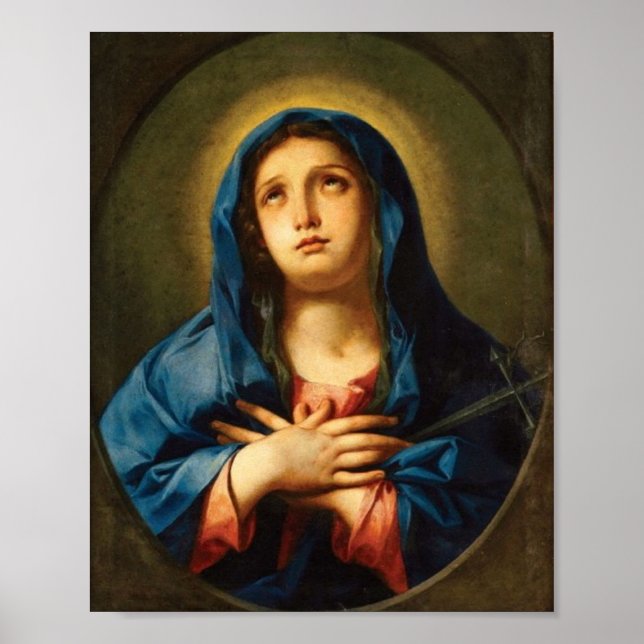 Poster Le Portrait d'Our Lady of Sorrows (Devant)