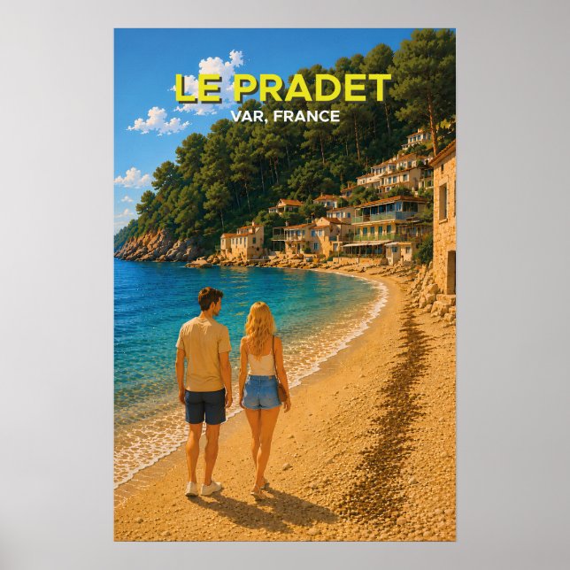 Poster Le Pradet (Devant)