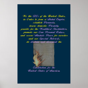 Poster Le préambule récrit