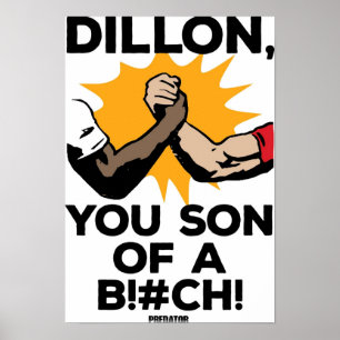 Poster Le Prédateur Dillon, Fils D'Un