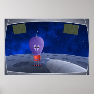 Poster Le premier homme souhaitant la bienvenue à des