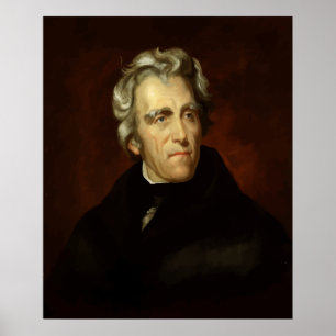 Poster Le président Andrew Jackson