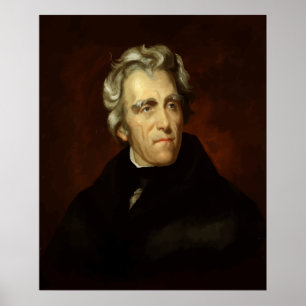 Poster Le président Andrew Jackson