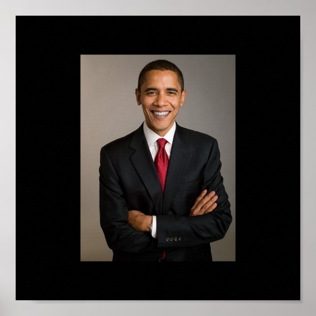 POSTER LE PRÉSIDENT BARACK OBAMA (Devant)