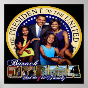 Poster Le président Barack Obama 2008