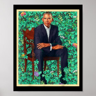 Poster Le président Barack Obama 2028 Portrait Patriotiqu
