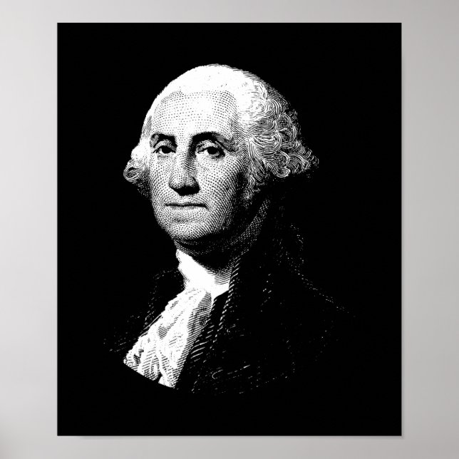 Poster Le président George Washington Graphic (Devant)