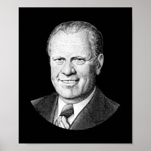 Poster Le président Gerald Ford Graphic