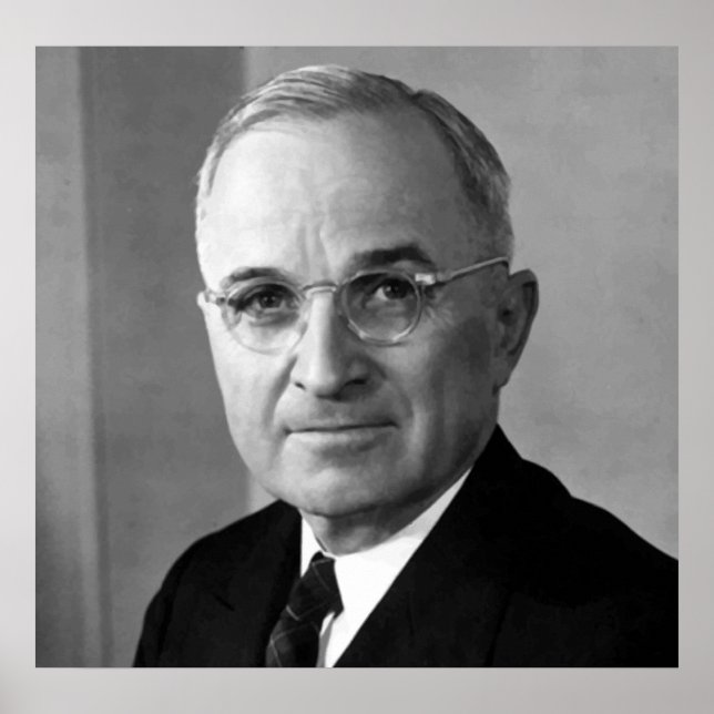 Poster Le président Harry S. Truman (Devant)