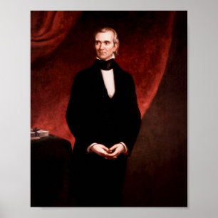 Poster Le président James K. Polk Portrait
