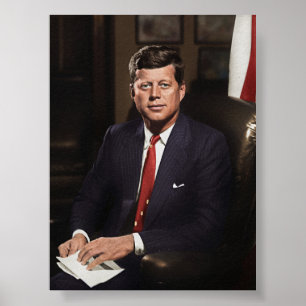 Poster Le président John F. Kennedy