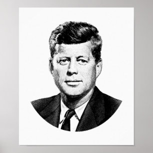 Poster Le président John F. Kennedy Graphic