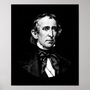 Poster Le président John Tyler Graphic