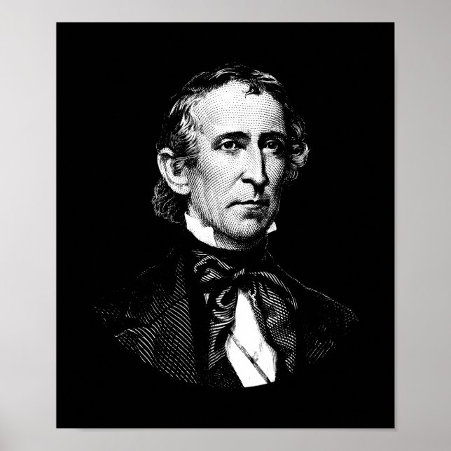 Poster Le président John Tyler Graphic (Devant)