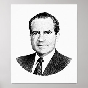 Poster Le président Richard Nixon Graphic