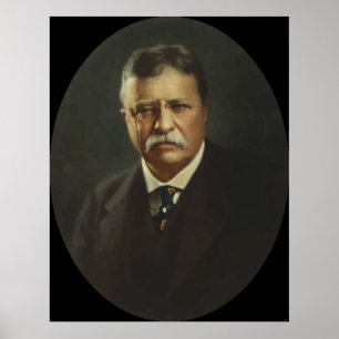 Poster Le président Theodore Roosevelt