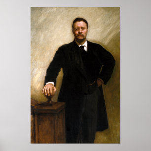 Poster Le président Theodore Roosevelt