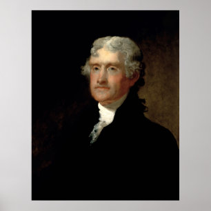 Poster Le Président Thomas Jefferson