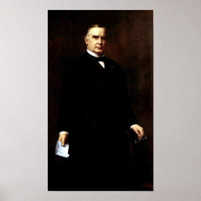 Poster Le président William McKinley Peinture (Devant)