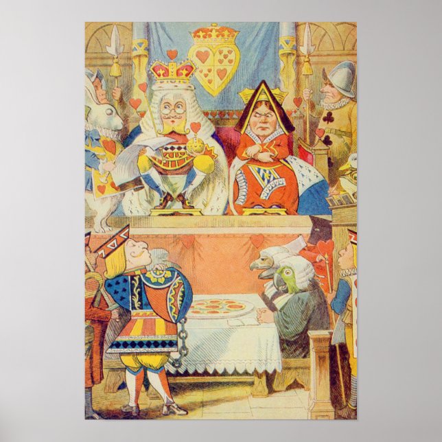 Poster Le procès de la Knave des Coeurs (Devant)