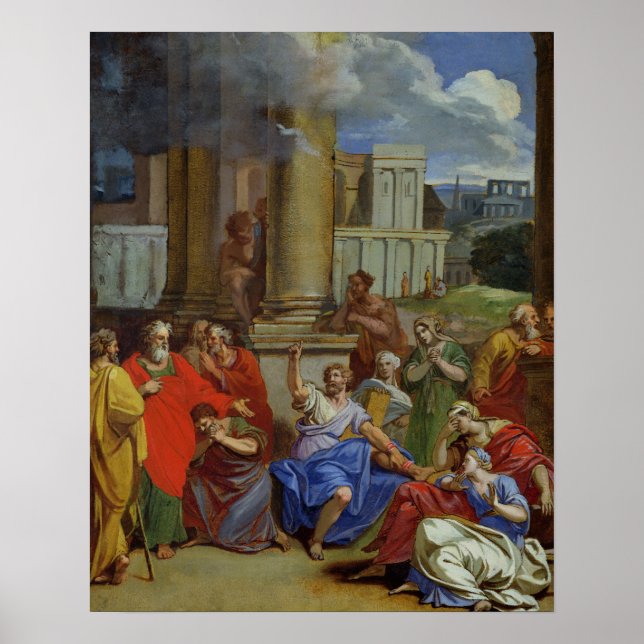 Poster Le Prophète Agabus prédictif (Devant)