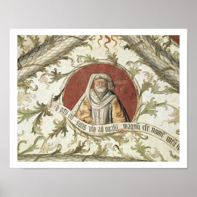 Poster Le Prophète Malachi, de la Loggia d'Annunciazio (Devant)