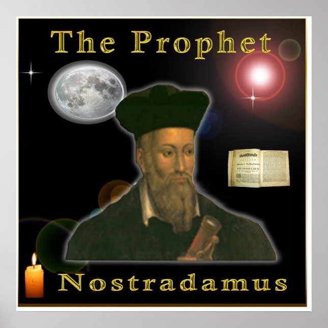 Poster Le prophète Nostradamus (Devant)