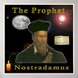 Poster Le prophète Nostradamus