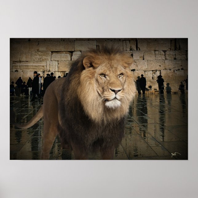 Poster Le Puissant Lion De La Tribu De Juda (Devant)