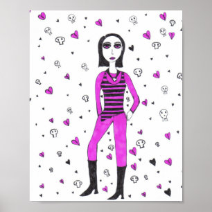 Poster Le Punk Chick