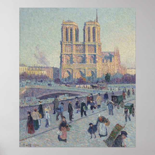 Poster Le quai Saint-Michel (Devant)