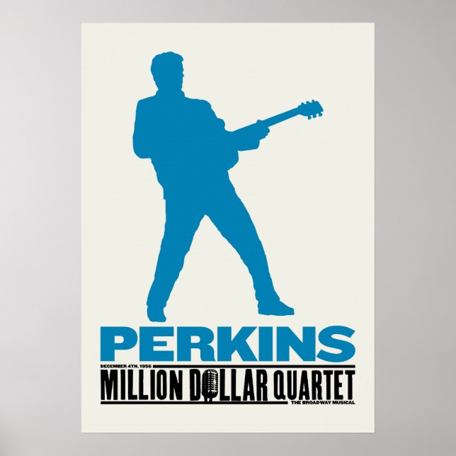 Poster Le quatuor Perkins à millions de dollars (Devant)