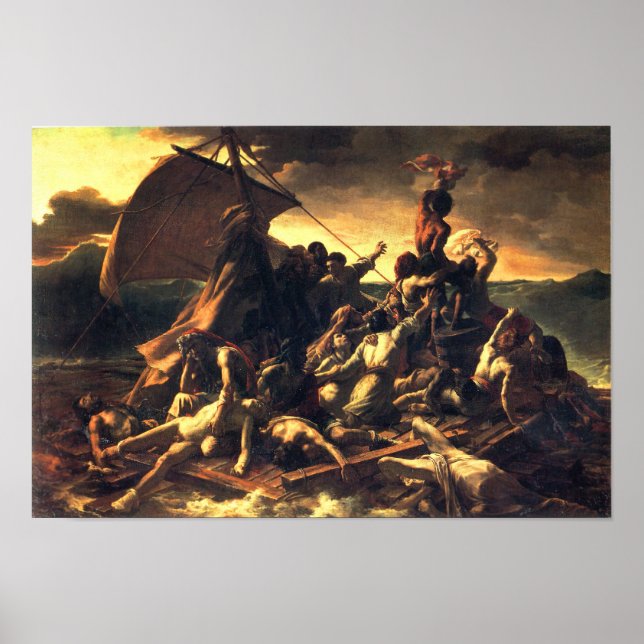 Poster Le radeau de la Méduse (Devant)